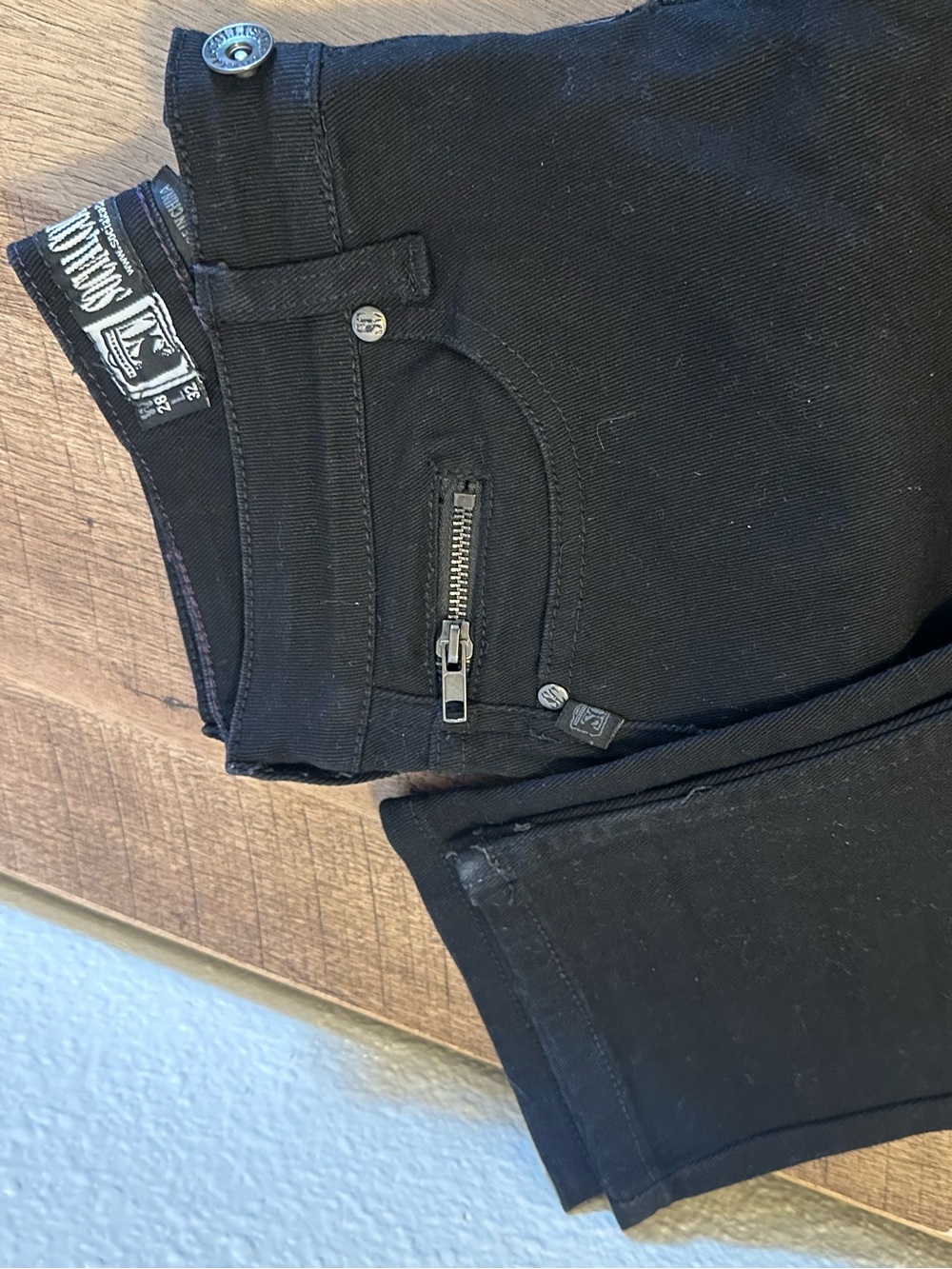 New 🔥Social Collision 28x32 black men’s jeans Never used No tags